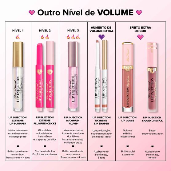 Lip Injection L�pis de Boca Post Op Pink